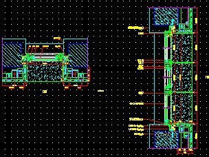 幕墻隔熱窗節點圖免費下載 - 建筑詳圖、圖庫 - 土木工程網