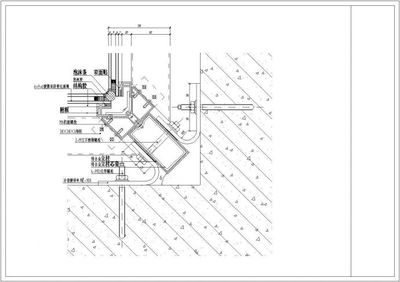 建筑工程各種常用玻璃幕墻做法節點詳圖
